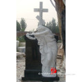 grave stone lady statue